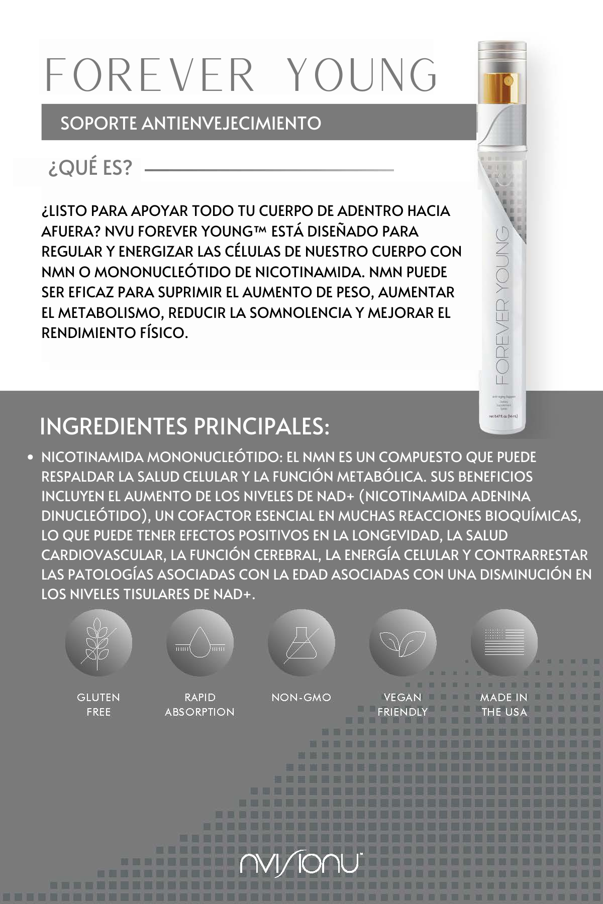 ANTIENVEJECIMIENTO SUBLINGUAL (FOREVER YOUNG - RESTORE)